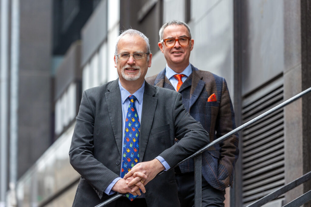 Martin Burns and Brian Inkster (Inksters Solicitors - Plug & Play Law)